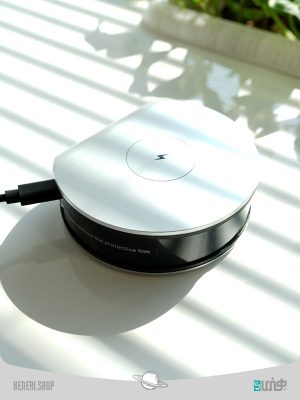 ساعت وایرلس شارژ دوربین دار H300 Alarm clock Wireless charging Camera
