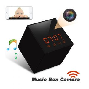 ساعت وایرلس شارژ دوربین دار Wireless Camera With Wireless Charger +Clock