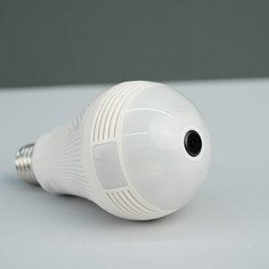 لامپ LED دوربین دار 360 درجه دید در شب 360 degree night vision camera lamp