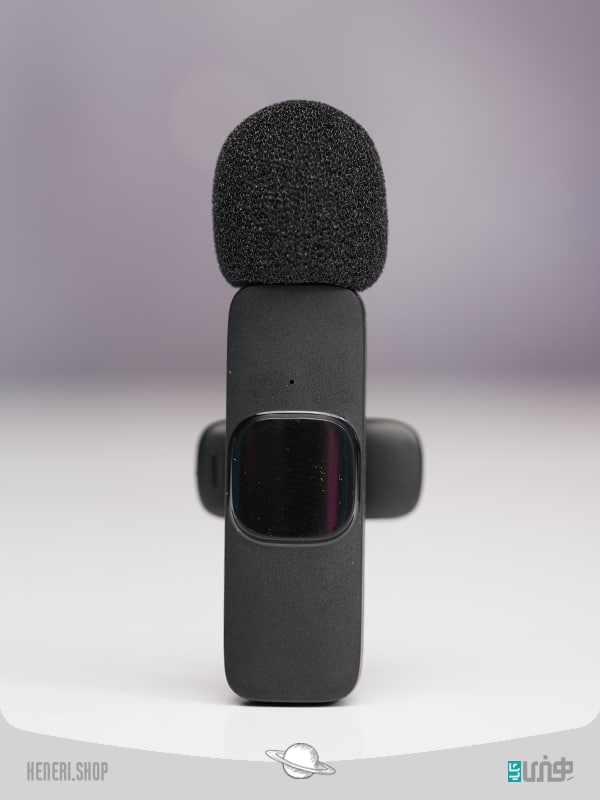 میکروفون بی سیم k9 با قابلیت پخش زنده برای آیفون لایتنینگ K9 Wireless Microphone for Apple Lightning live broadcast