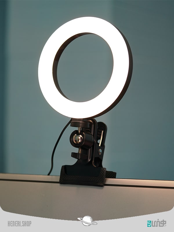 رینگ لایت 6 اینچی 360 درجه 6-inch 360-degree ring light