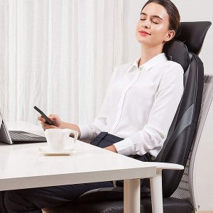 SNAILAX waist and neck massager chair model