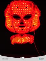ماسک صورت led جوانساز پوست صورت و گردن با 7 رنگ 7 LED Face Mask and Neck Skin Light Photon Therapy Beauty with Colors