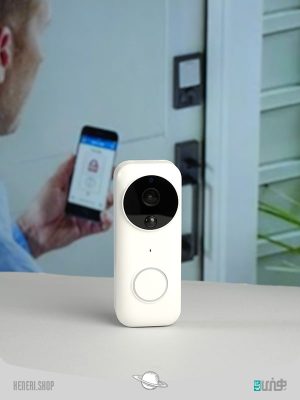 زنگ در ویدیویی بی سیم هوشمند با دوربین محافظتی Wireless video doorbell with security camera