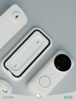 زنگ در ویدیویی بی سیم هوشمند با دوربین محافظتی Wireless video doorbell with security camera