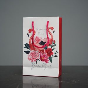 بگ طرح فلامینگوی عاشق Love flamingo design bag