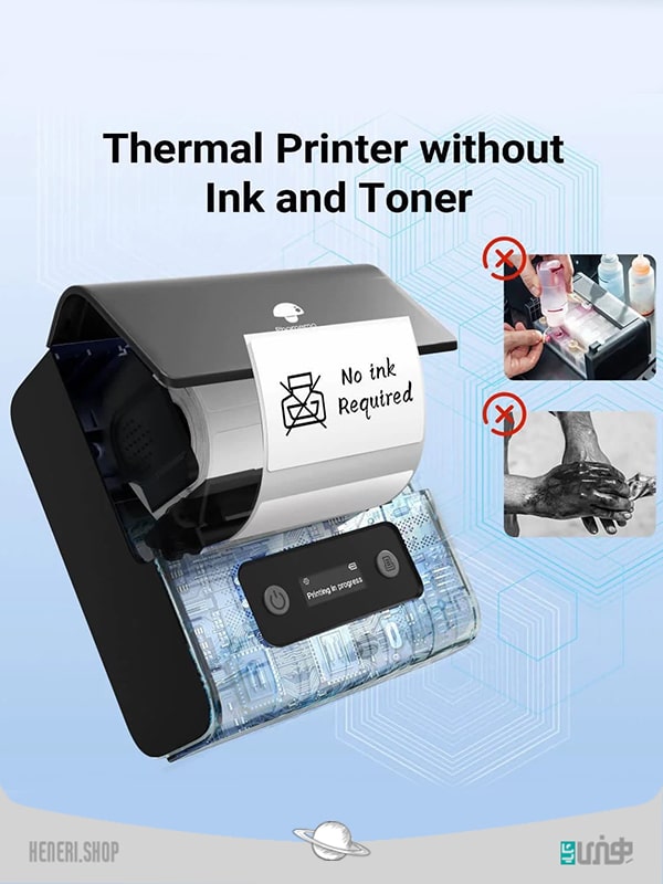 چاپگر حرارتی برچسب و بارکد Label and barcode thermal printer