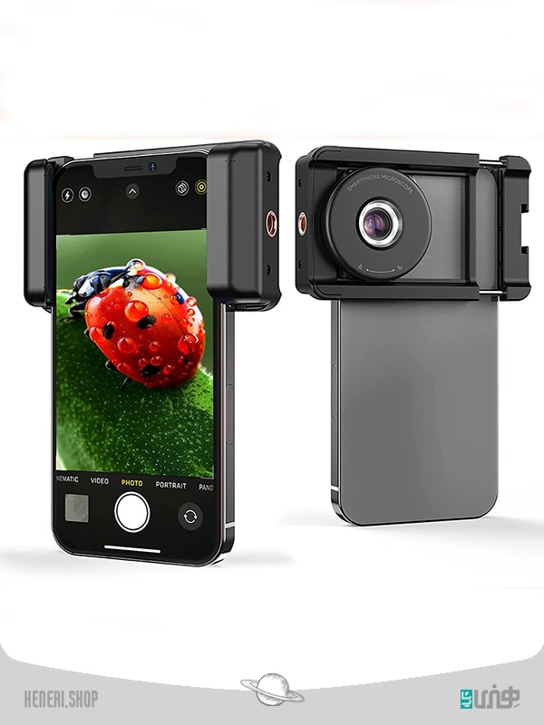 لنز ماکرو میکروسکوپی 100X CPL اپیکسل قابل حمل تلفن همراه Portable 100X CPL Macro Microscope Lens