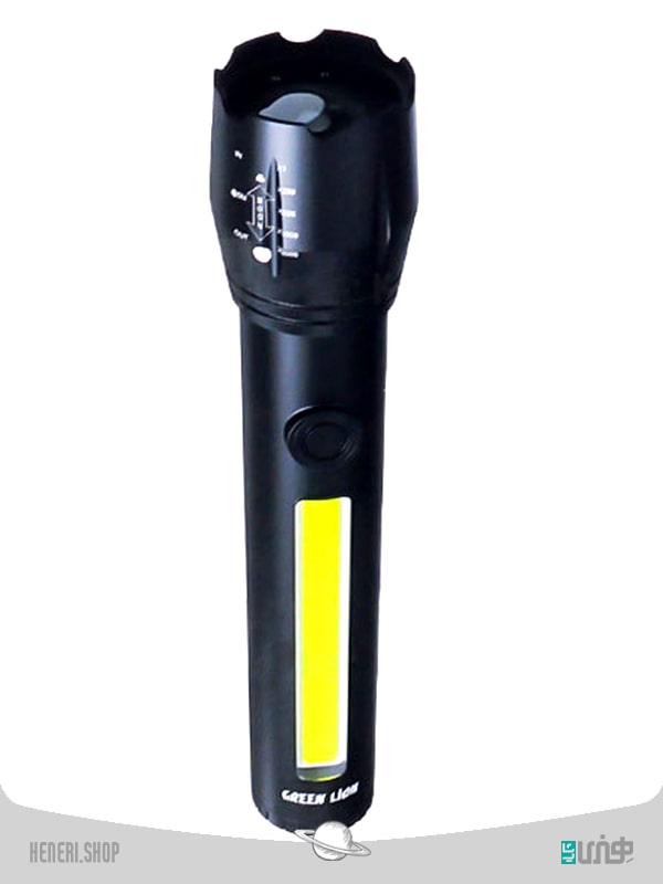 مینی چراغ قوه 2 کاره گرین لاین GREEN LION 2 function mini flashlight