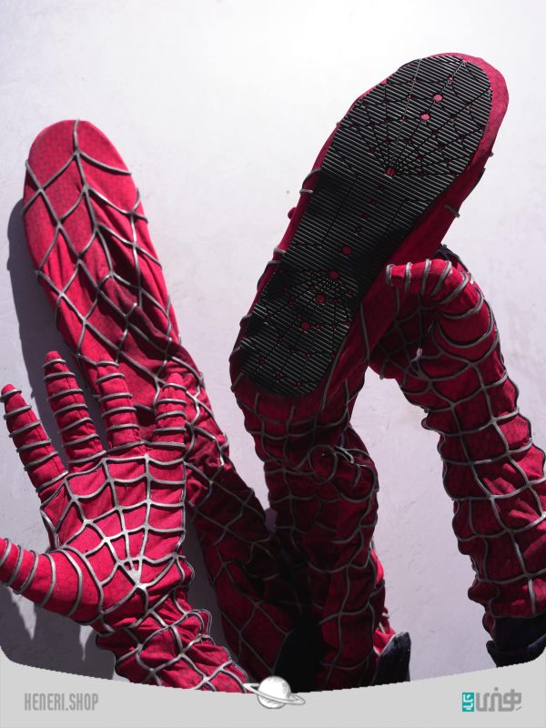 لباس اسپایدرمن همراه با ماسک Spiderman Costume Bodysuit with Mask Set