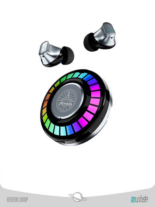 هدفون بلوتوثی گیمینگ RGB دار RGB gaming bluetooth headphones