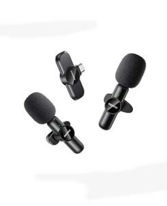 میکروفون وایرلس 2 کاربره برند ریمکس Remax wireless microphone for 2 users