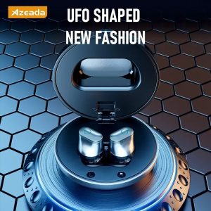 هدفون بلوتوثی گیمینگ RGB دار یو اف یو ازیدا AZEADA RGB gaming Bluetooth headphones with UFO