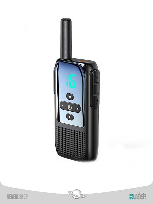 میکروفون بیسیم واکی تاکی digital display handheld walkie-talkie