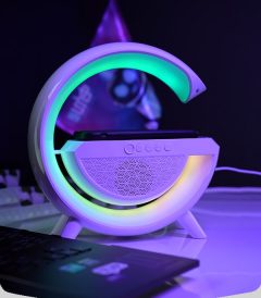 اسپیکر RGB دار وایرلس شارژ RGB speaker with wireless charging