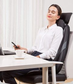 SNAILAX waist and neck massager chair model